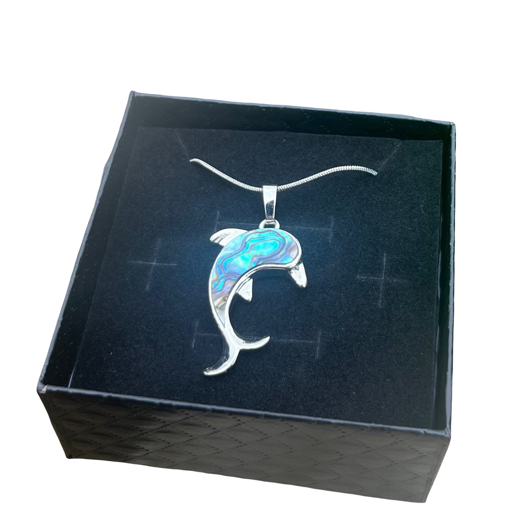 Dolphin Paua Necklace