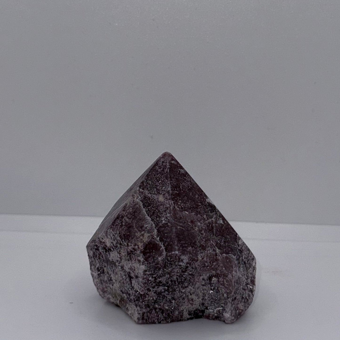 Lepidolite Cut Base Point