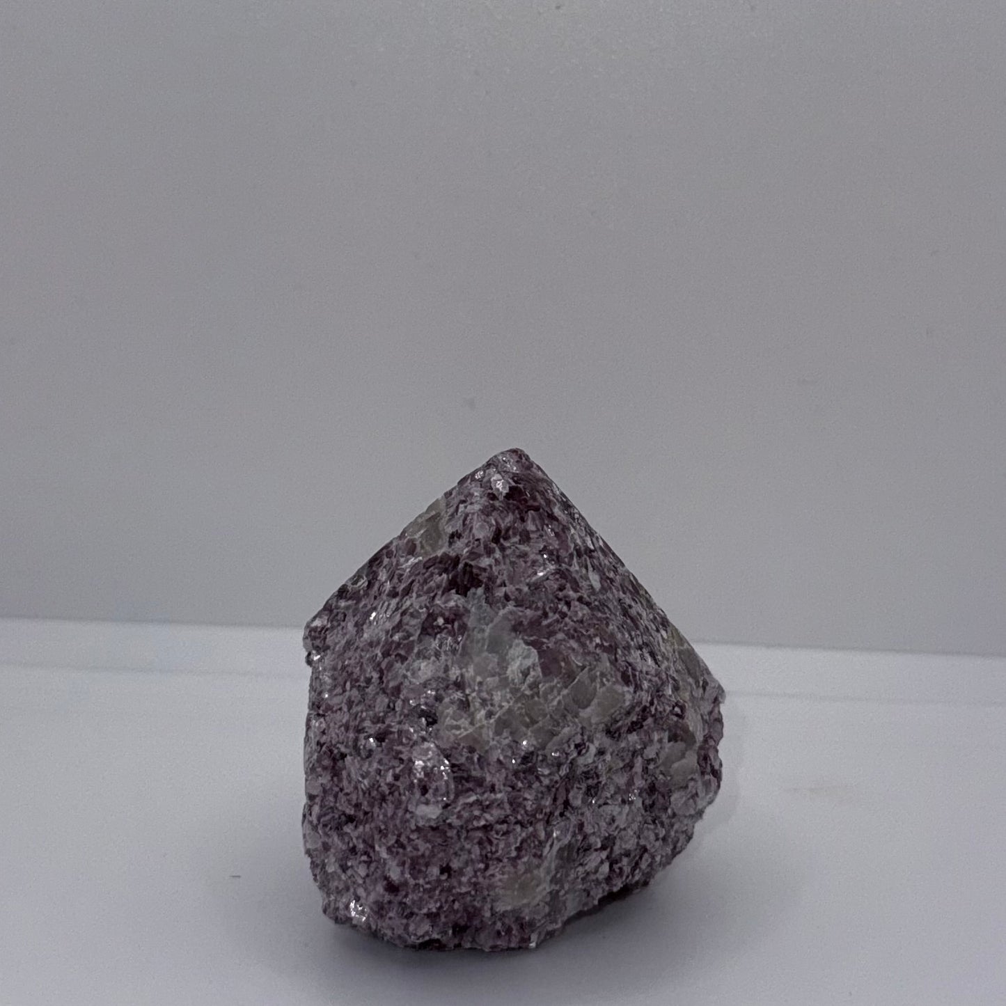 Lepidolite Cut Base Point