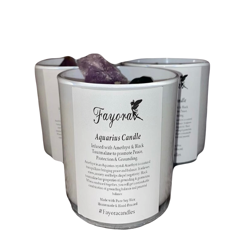 Aquarius Candle