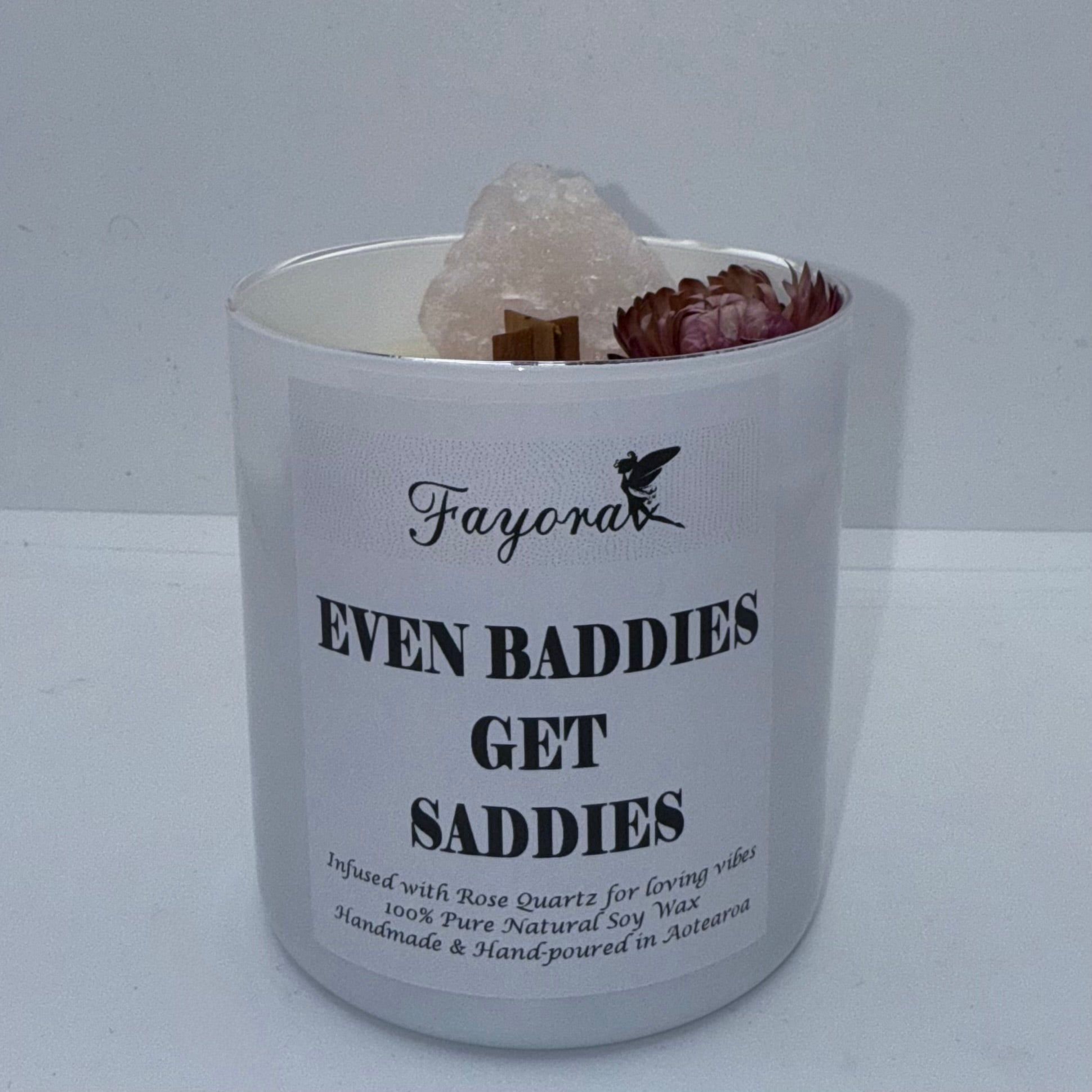 Even Baddies Get Saddies Candle