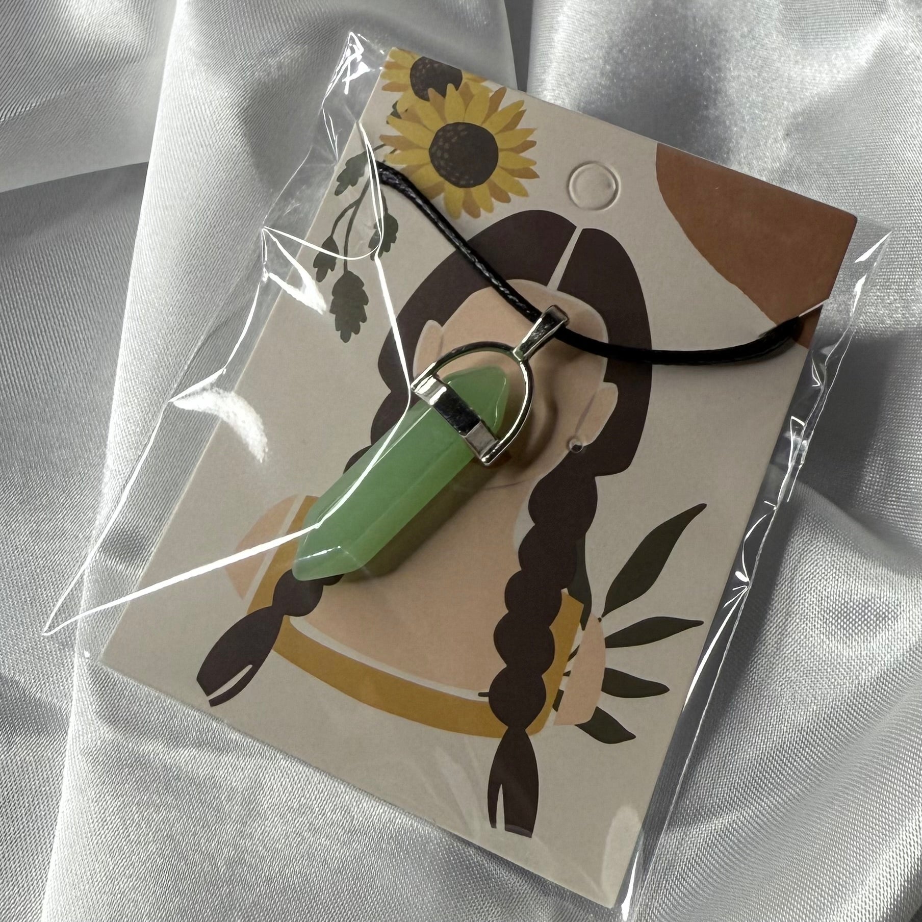 Aventurine Pendant Necklace