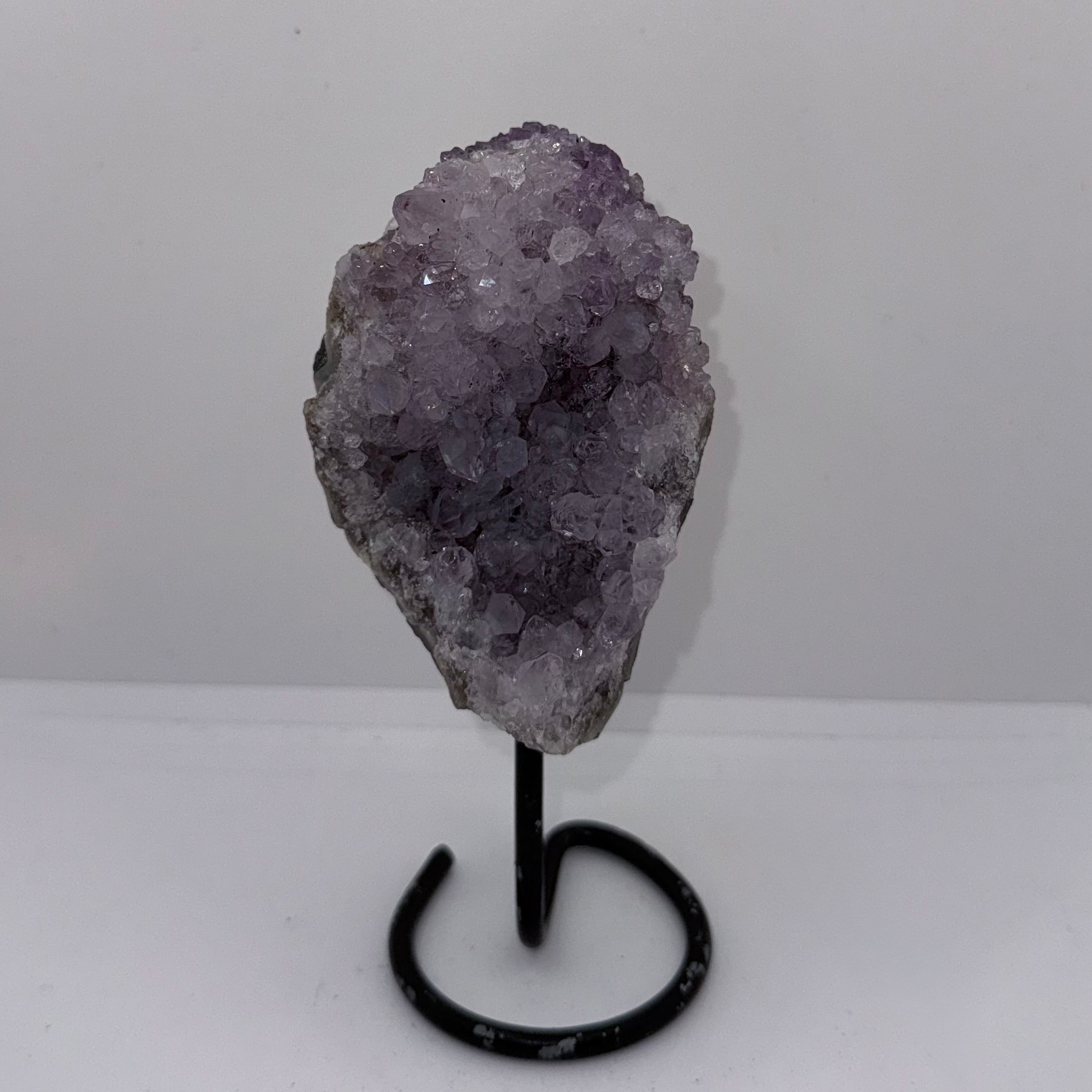 B Grade Amethyst Druze Stand