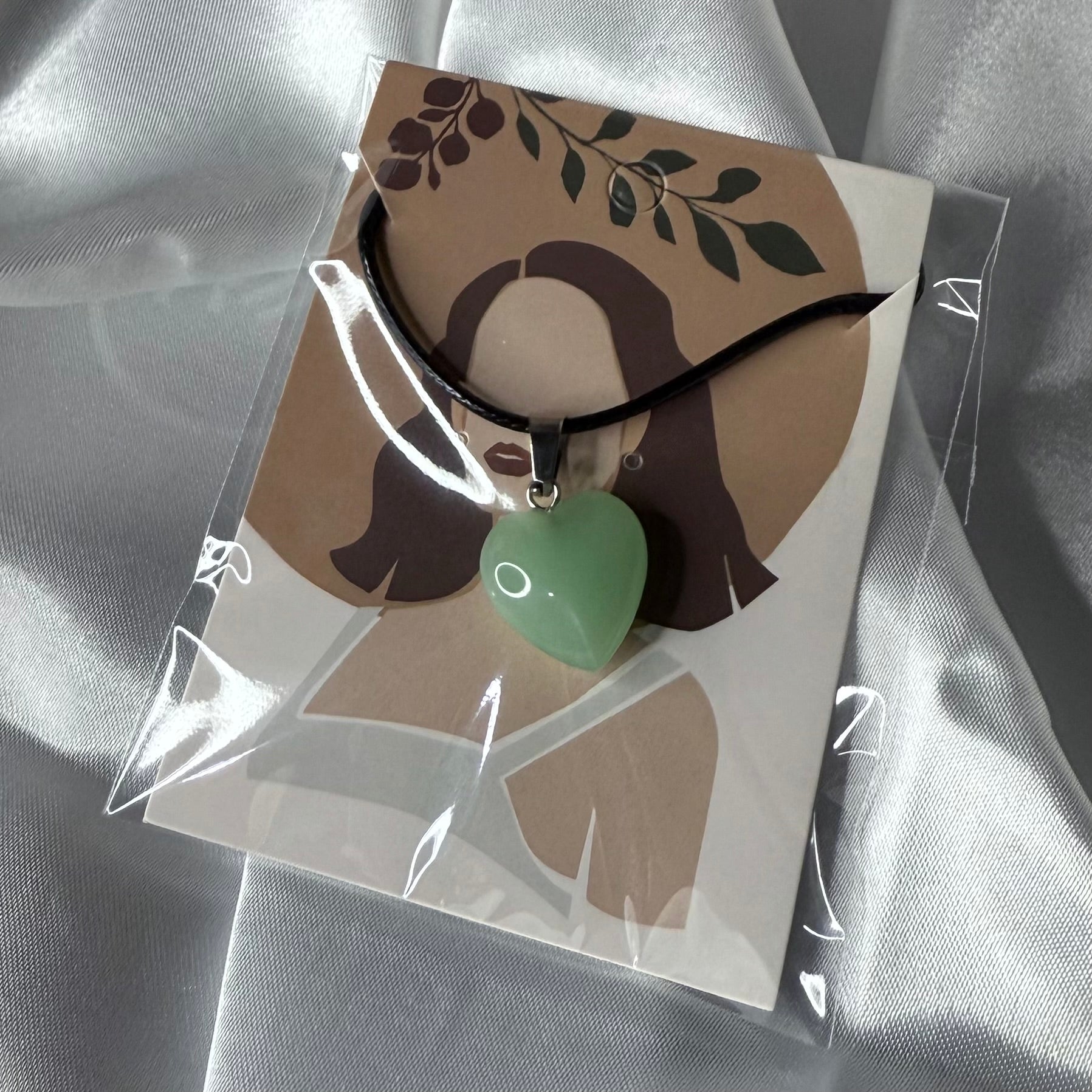 Aventurine Heart Necklace