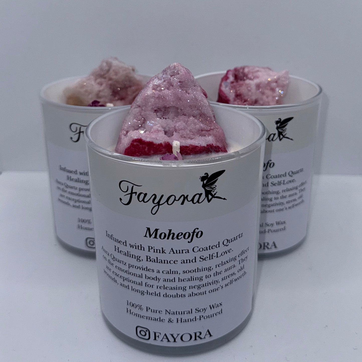 Moheofo Crystal Candle