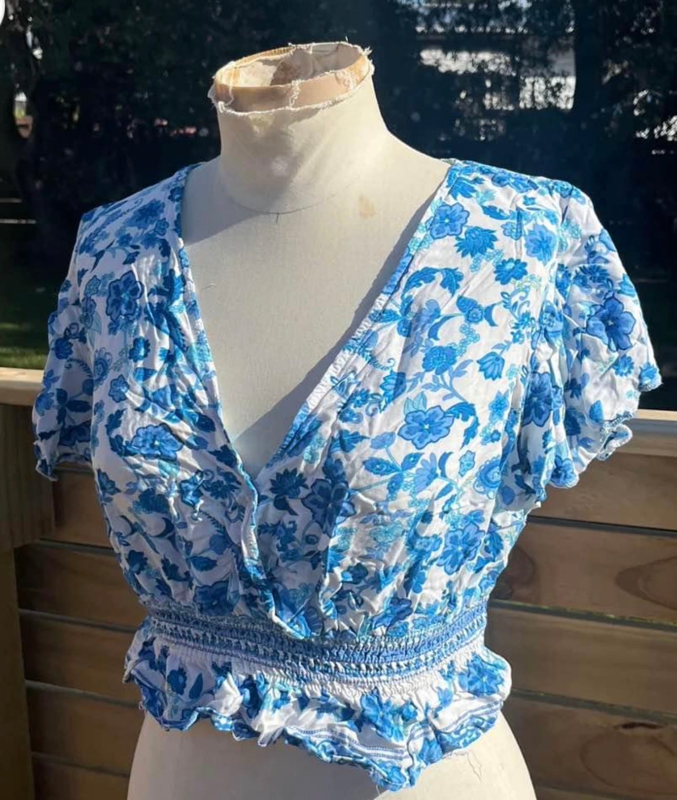 Boho Crop Top