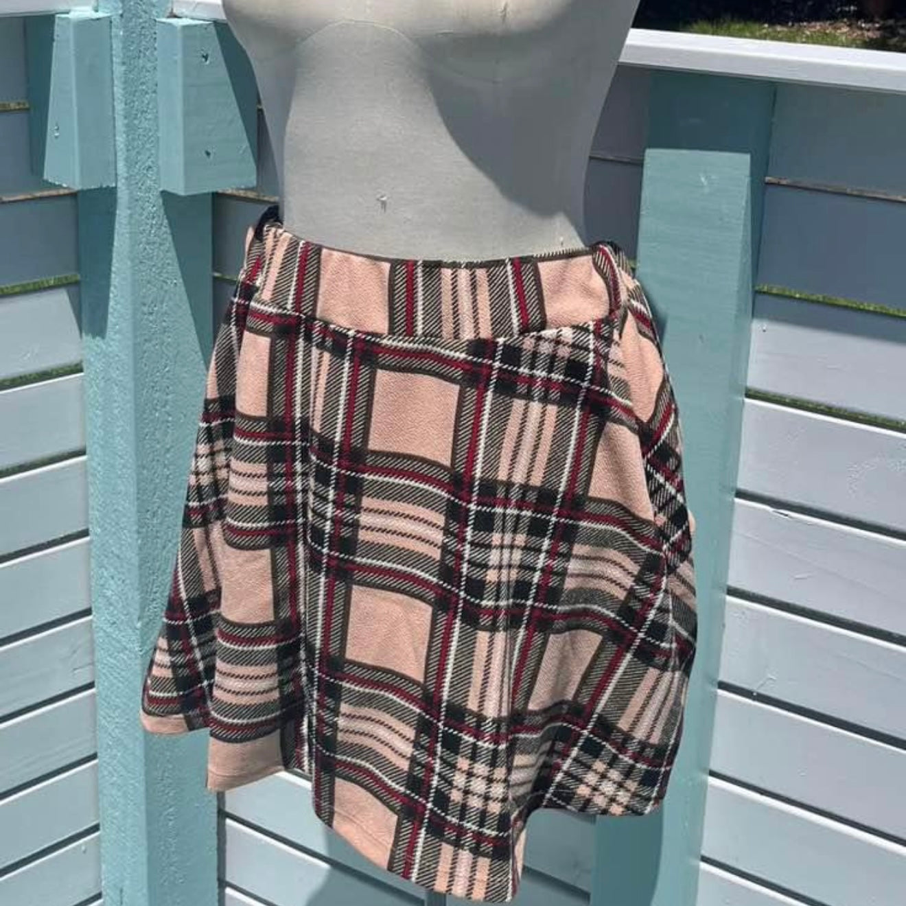 Pink Plait Skirt