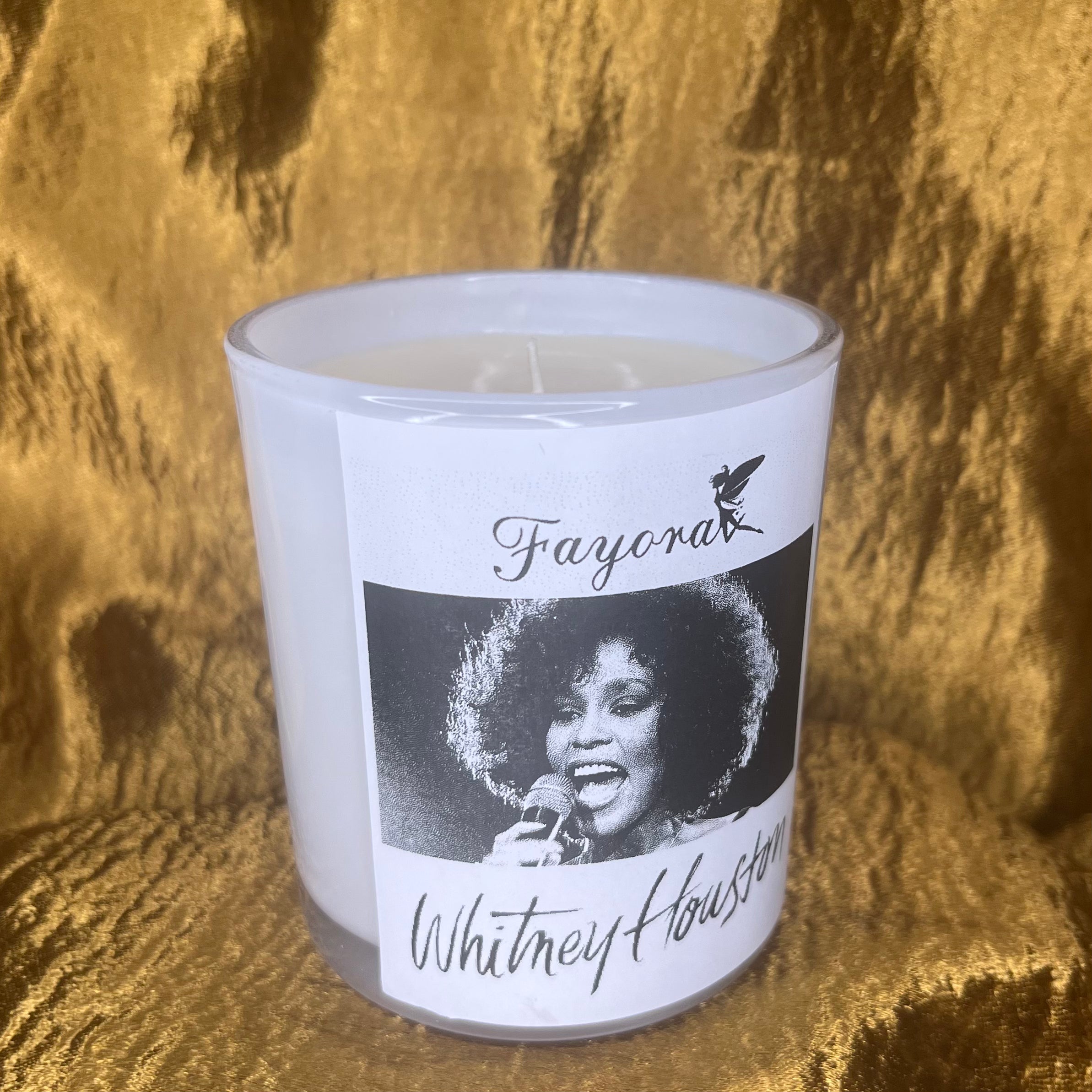 Whitney Huston Candle