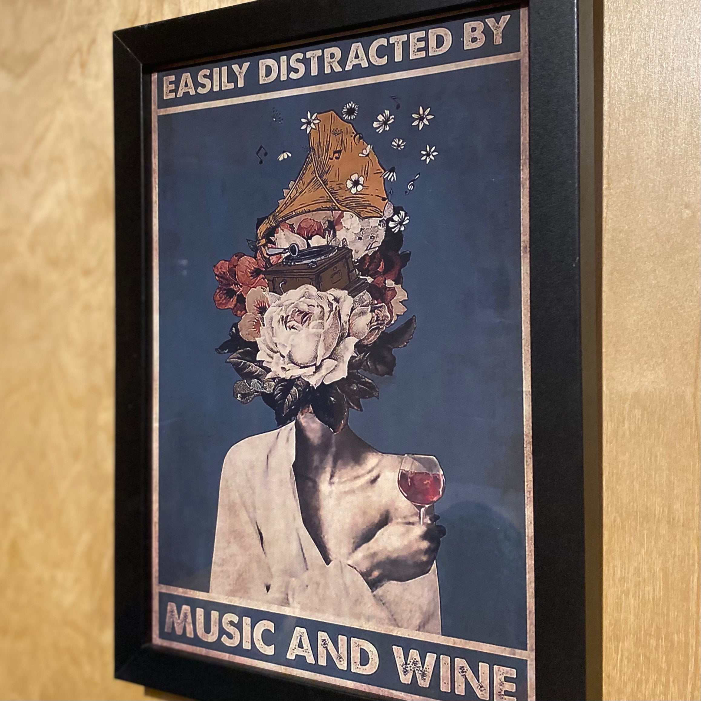 Easily Distracted By Music & Wine