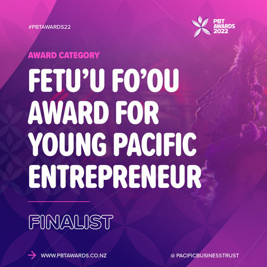 Nominated Young Pacific Entrepreneur Award