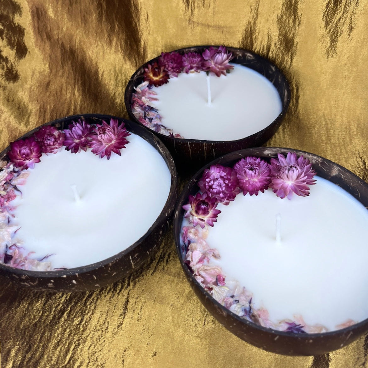 Coconut Shell Candles