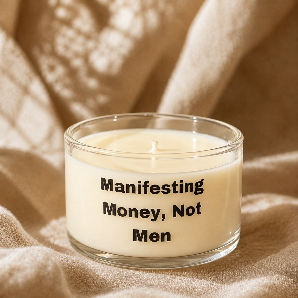 Manifesting Money, Not Men Candle (225g)