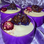 Colbat Coated Quartz Bowl Candle