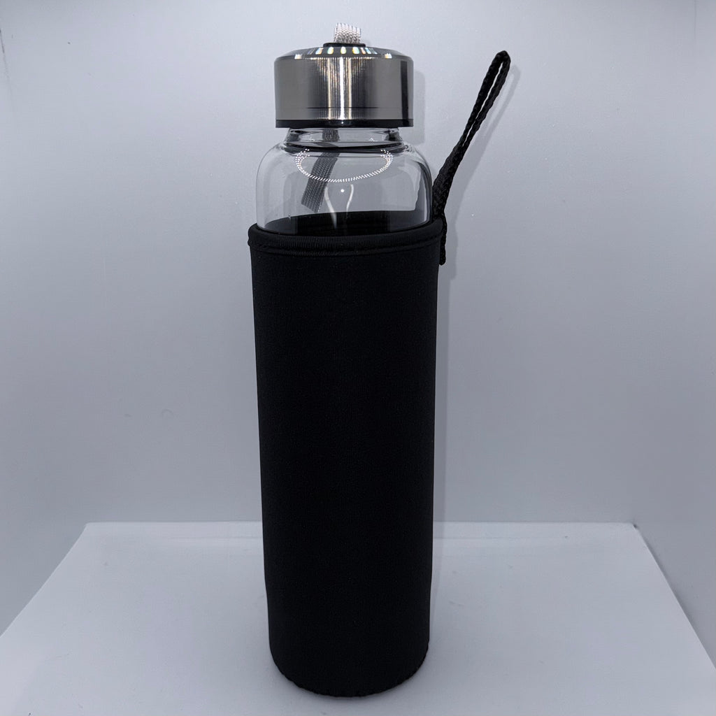 Rose Quartz Crystal Water Bottle