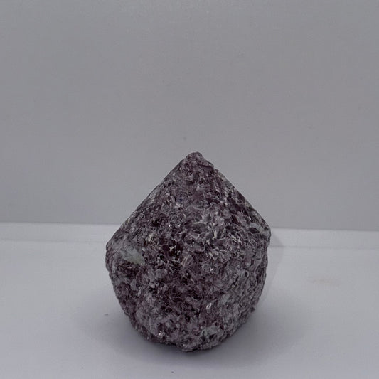 Lepidolite Cut Base Point