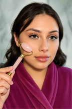Rose Quartz Massage Roller