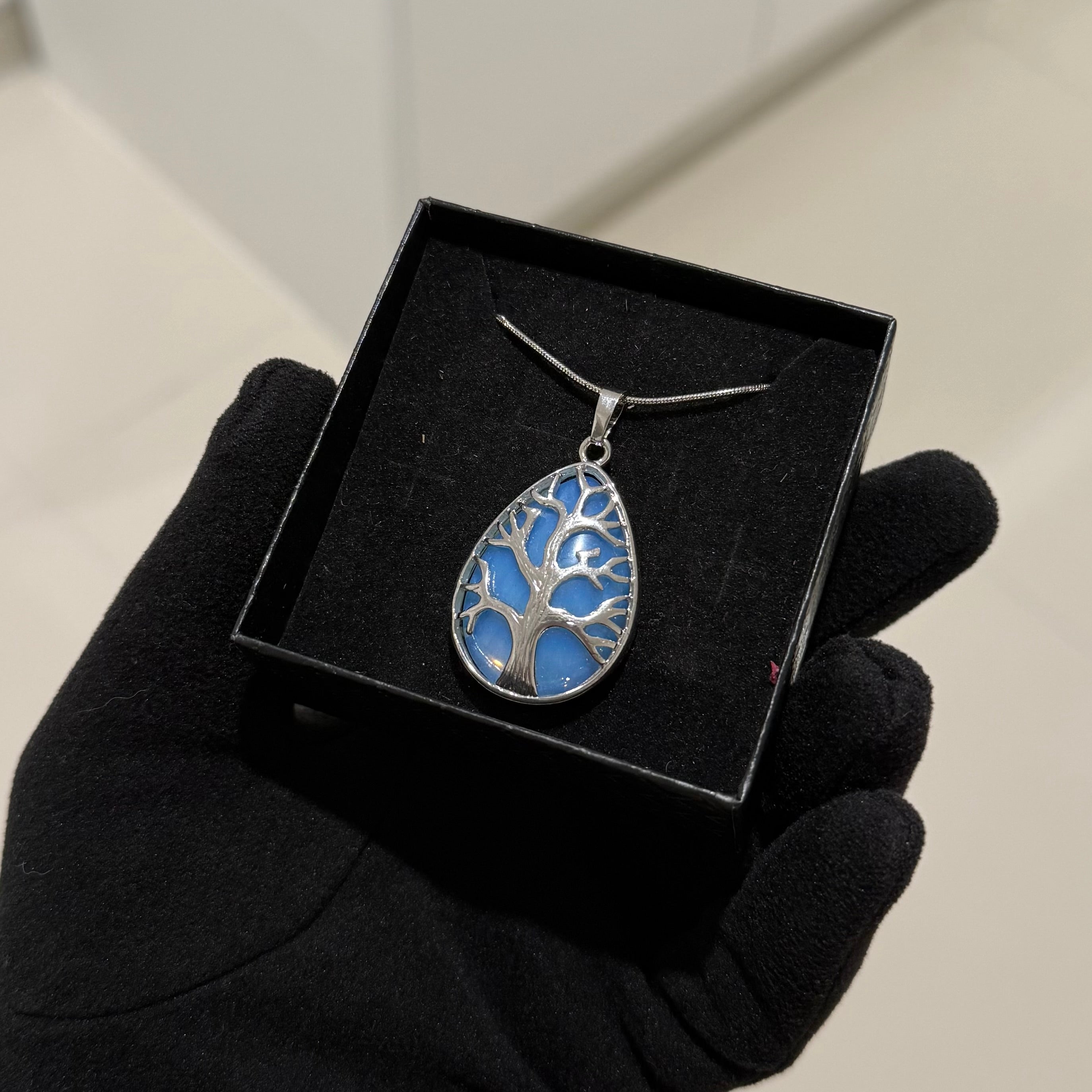 Opalite Tree Of Life Pendant