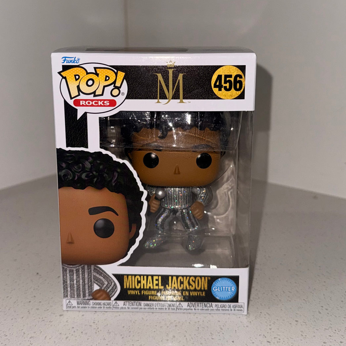Funko Michael Jackson Rock With You Glitter Pop! Vinyl Figure