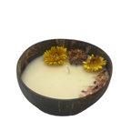 Floral Coconut Candle