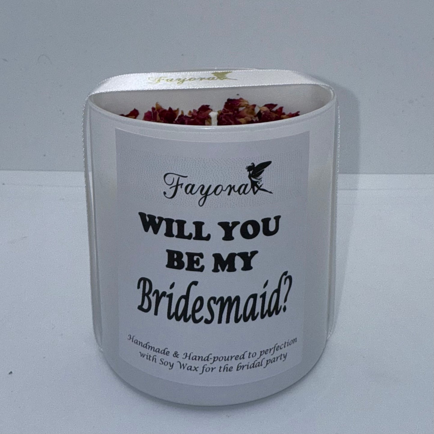 Bridesmaid Candle