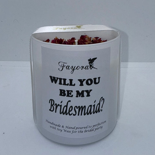 Bridesmaid Candle