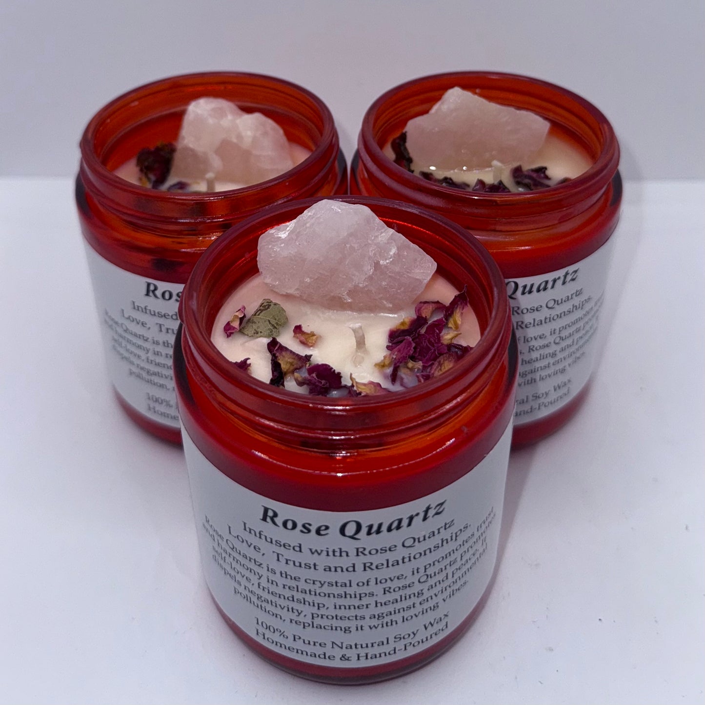 Rose Quartz Candle