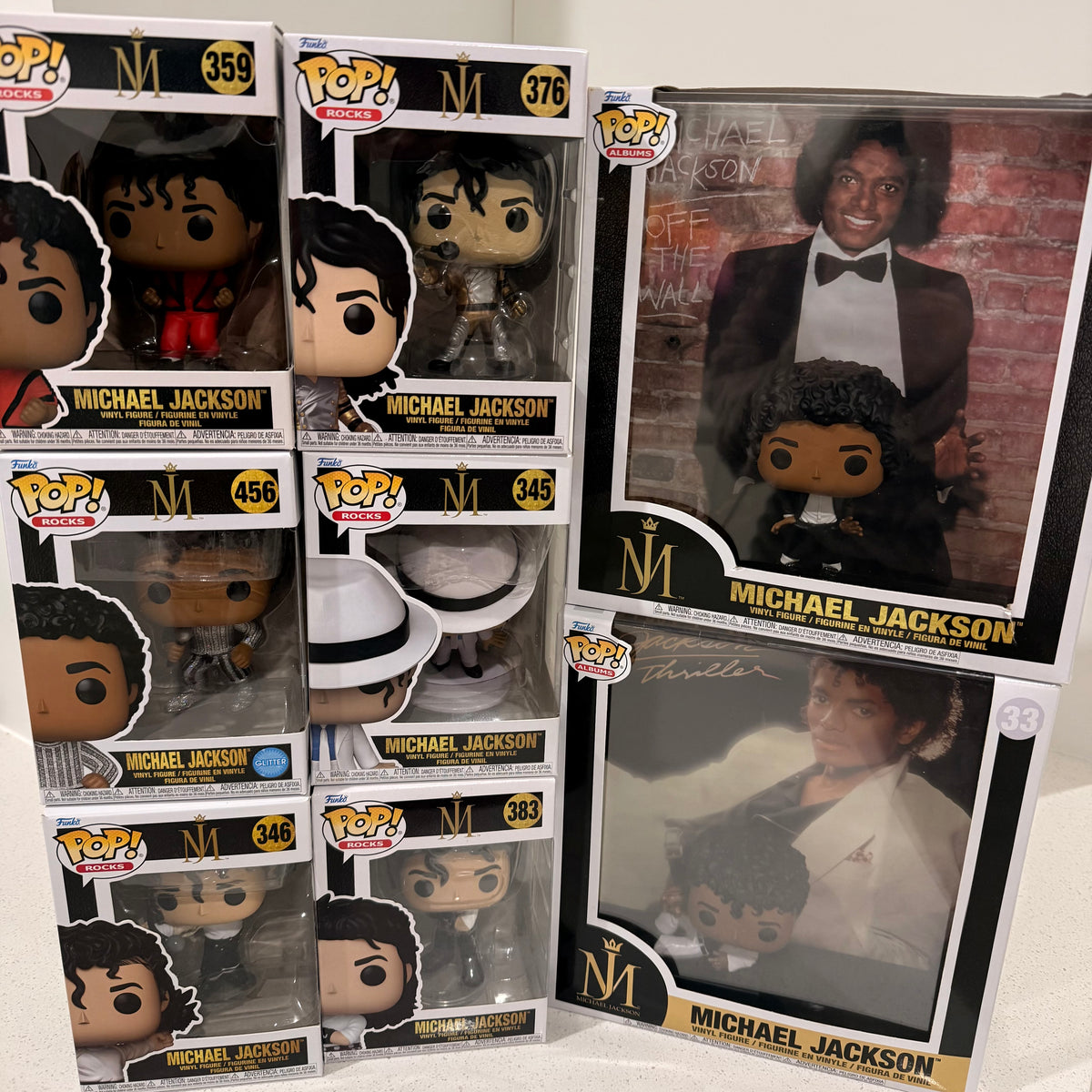 Funko Michael Jackson Pop! Vinyl Figure BULK x8
