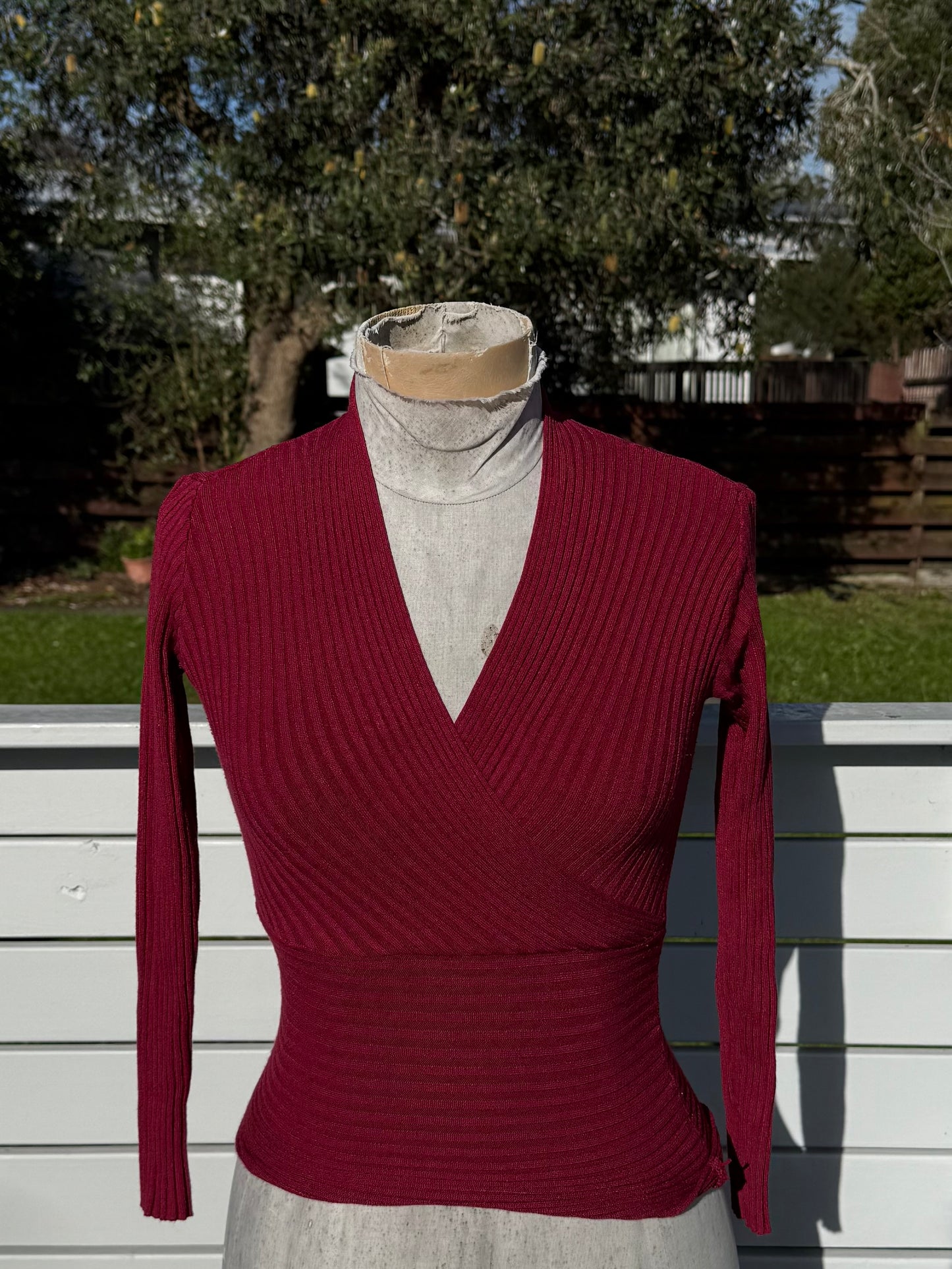 Red Blouse Top