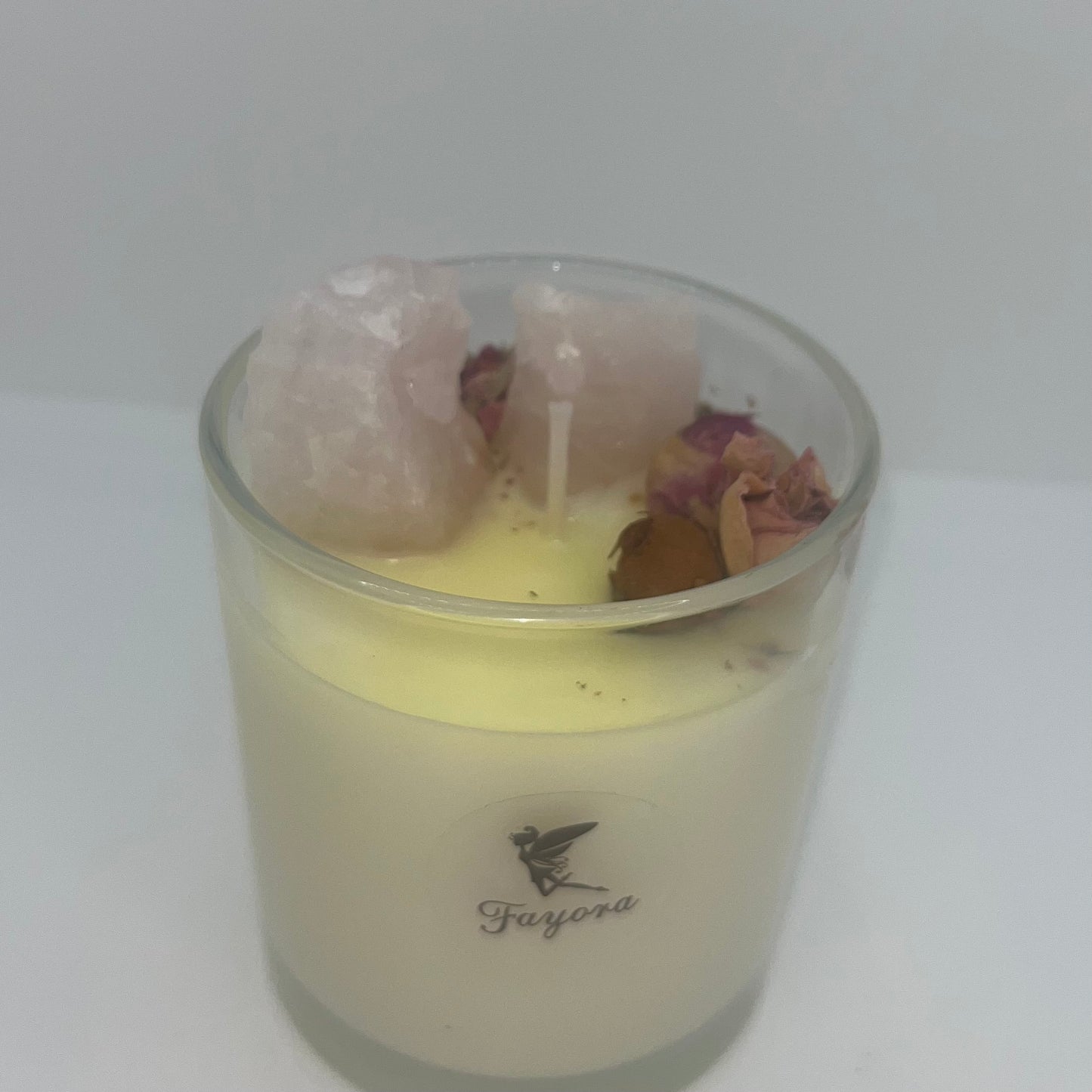 Rose Quartz Candle