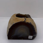 Blue Agate Candle Holder