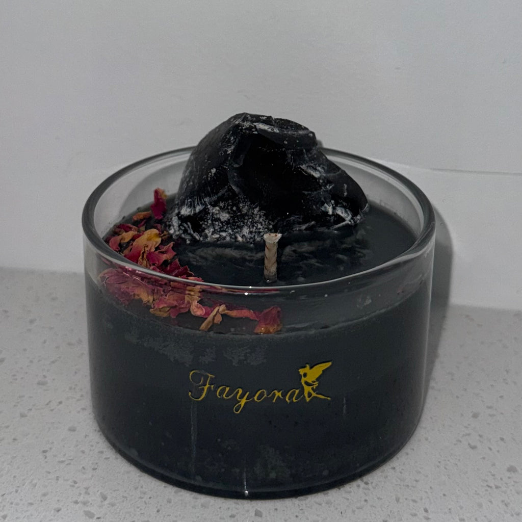 Obsidian Candle