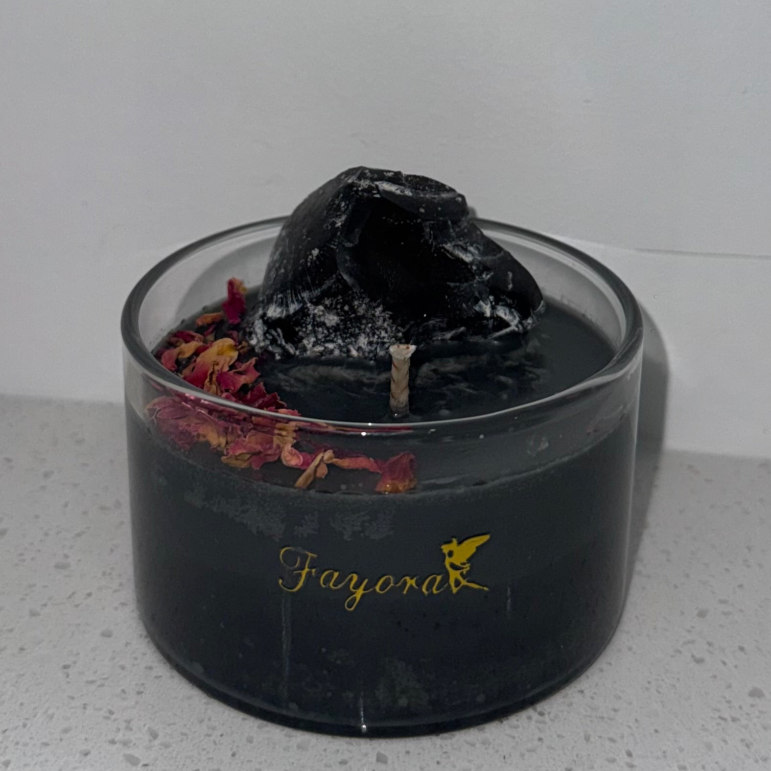 Obsidian Candle