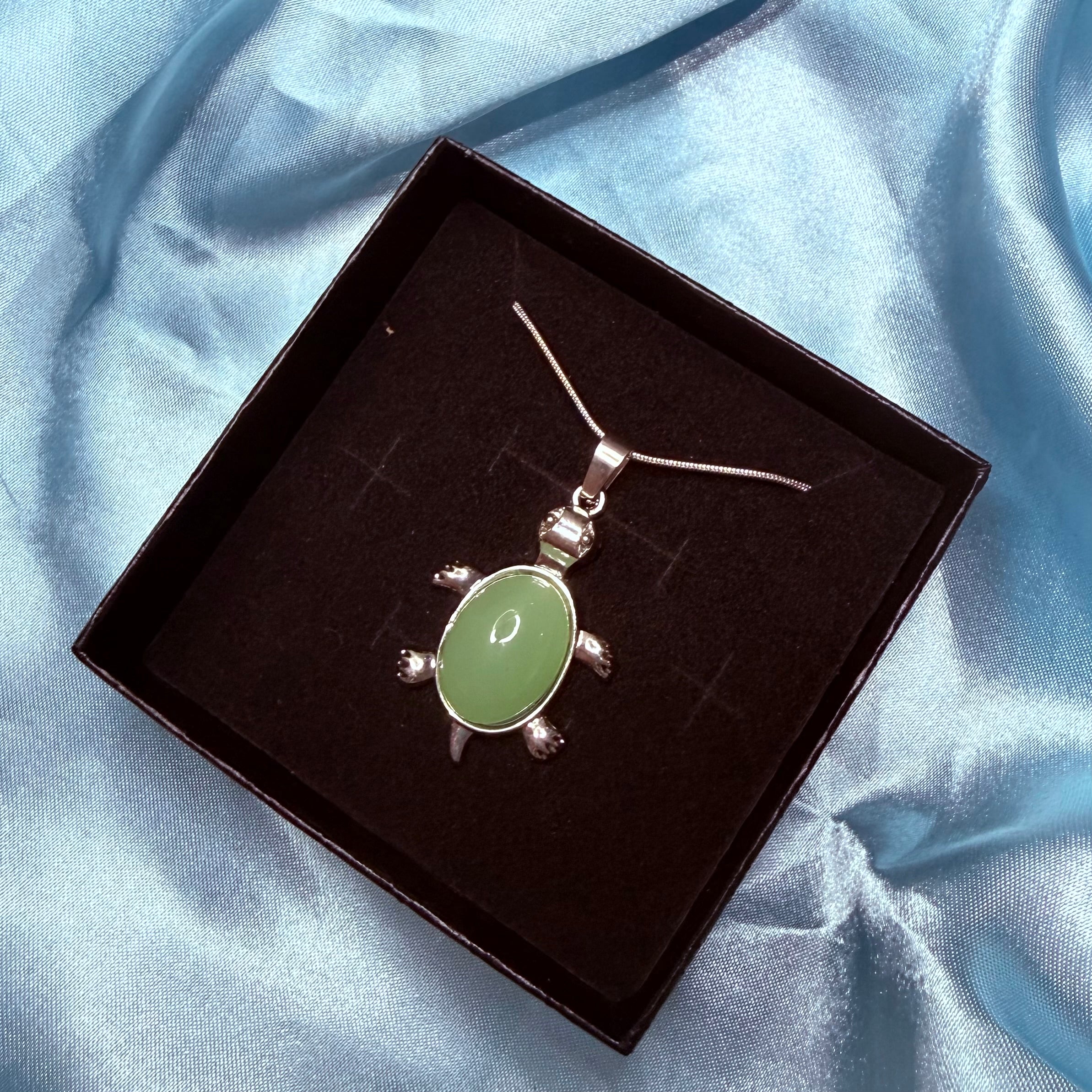 Aventurine Turtle Pendant