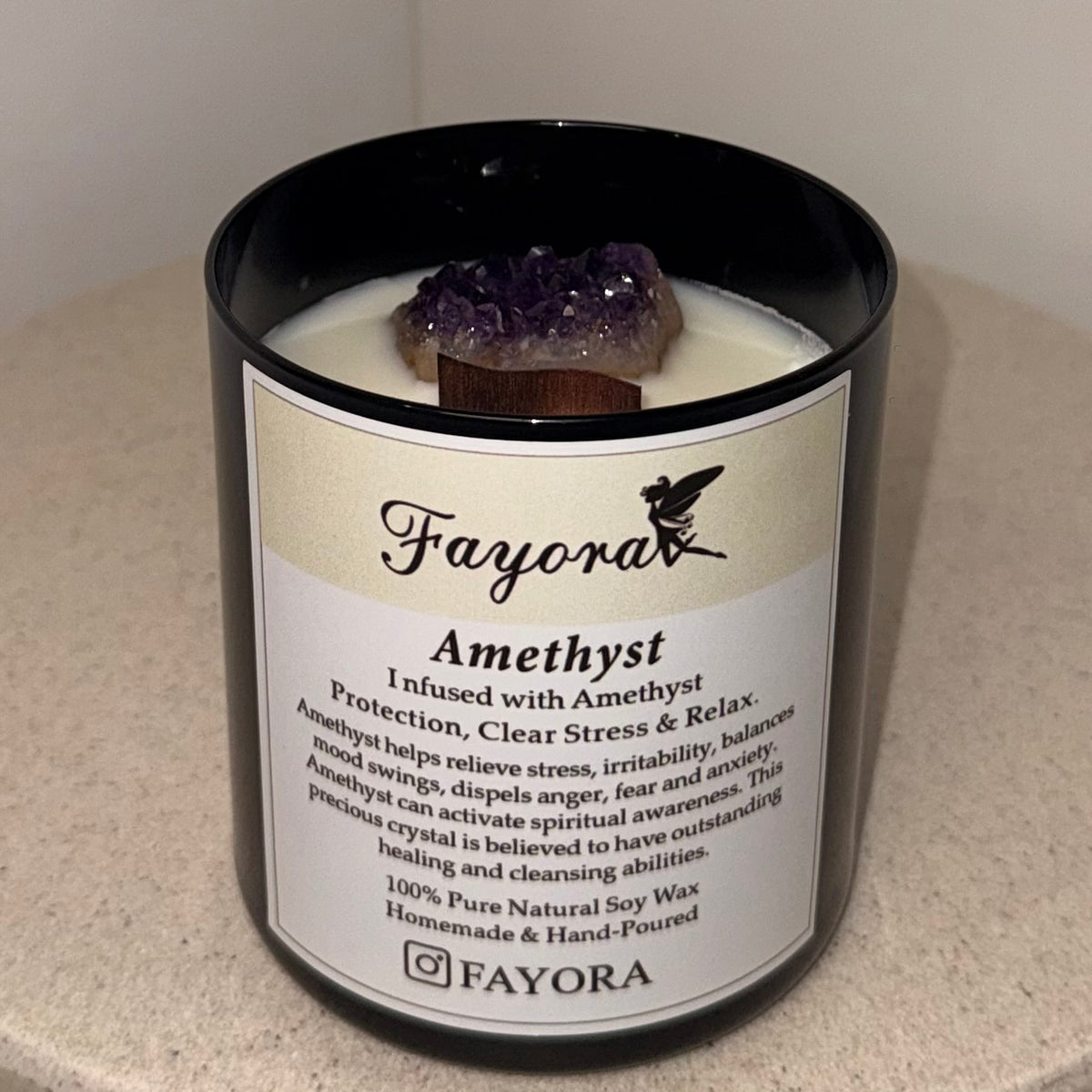 Amethyst Candle (450g) (Limited Edition)
