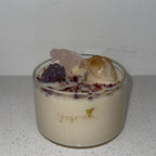 Trio (Amethyst, Citrine, Rose Quartz) Candle