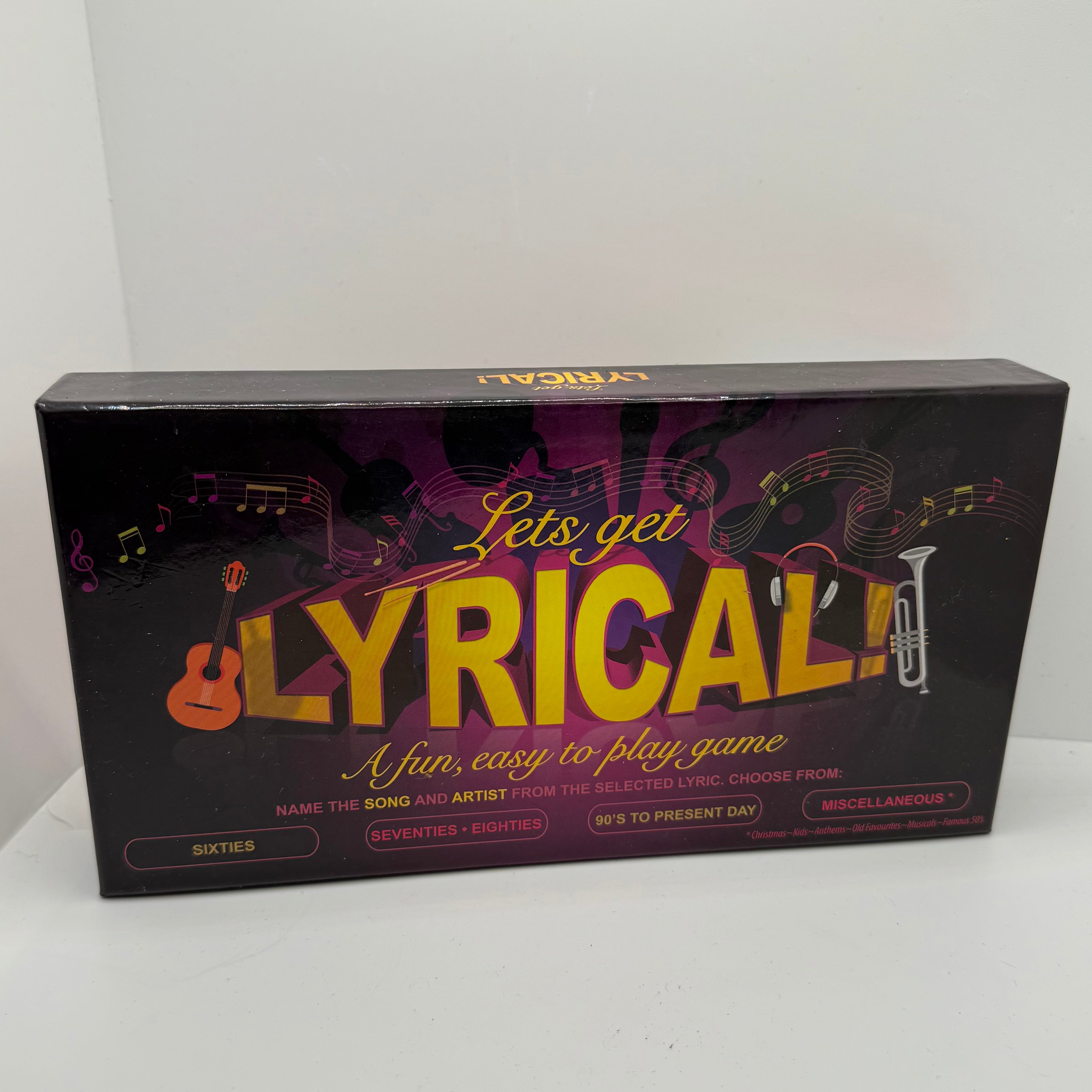 Lets Get Lyrical Game