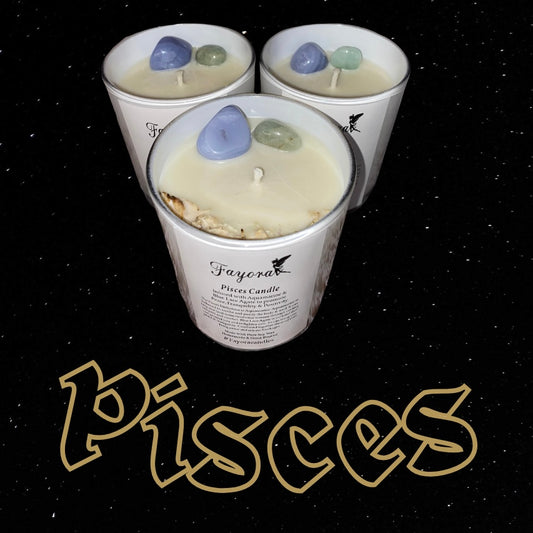 Pisces Candle