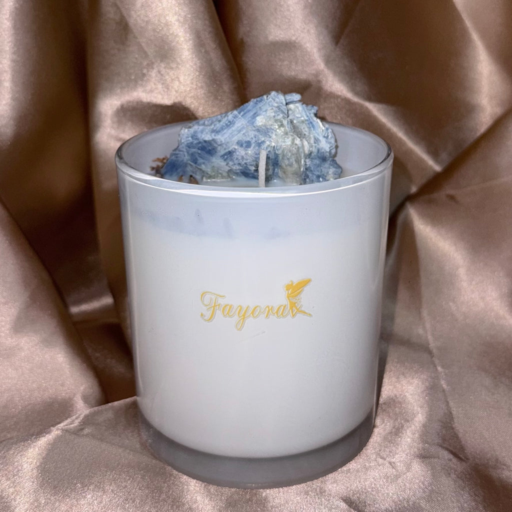 Blue Kyanite Mini Candle (350ml)