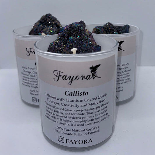 Callisto Crystal Candle