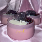 Amethyst Candle