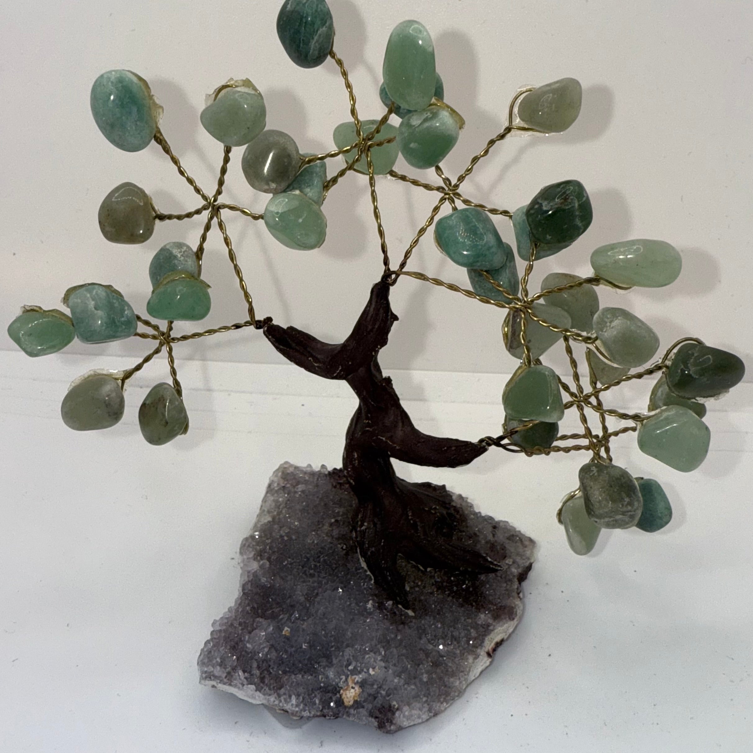 Green Aventurine Druze Chip Tree