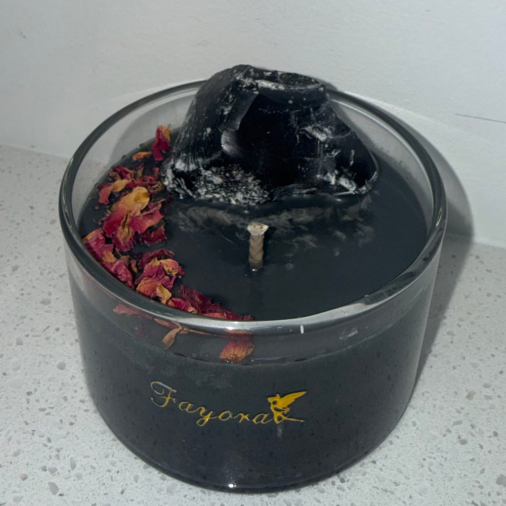 Obsidian Candle