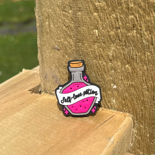 Self Love Potion Croc Charm