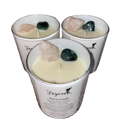Taurus Candle