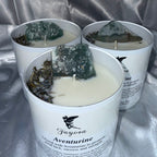 Aventurine Mini Candle