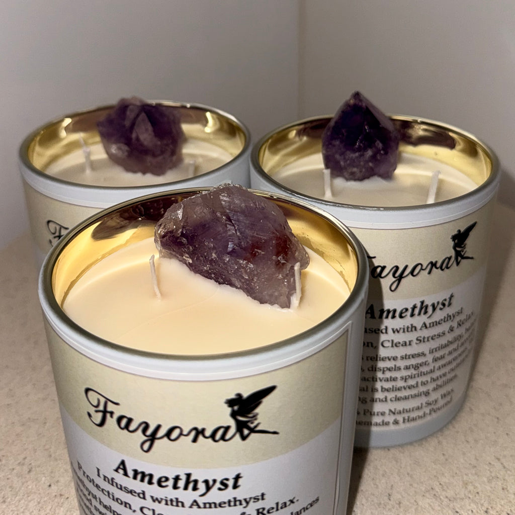 Amethyst Candle (360g)