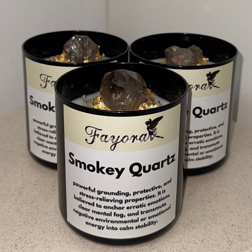 Smokey Quartz Candle (450g)
