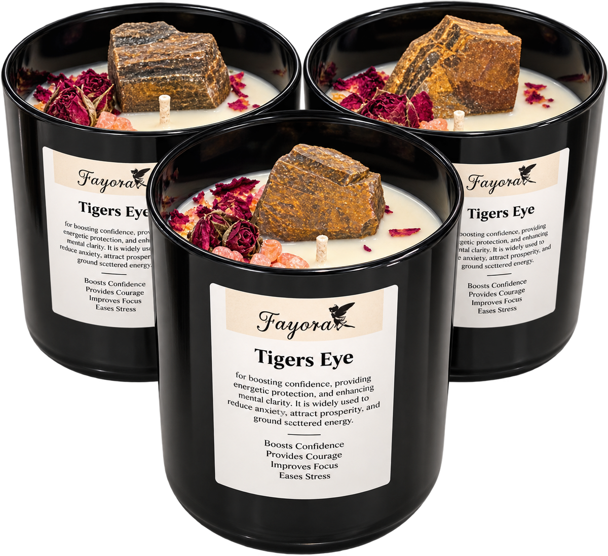 Tigers Eye Candle (500ml)