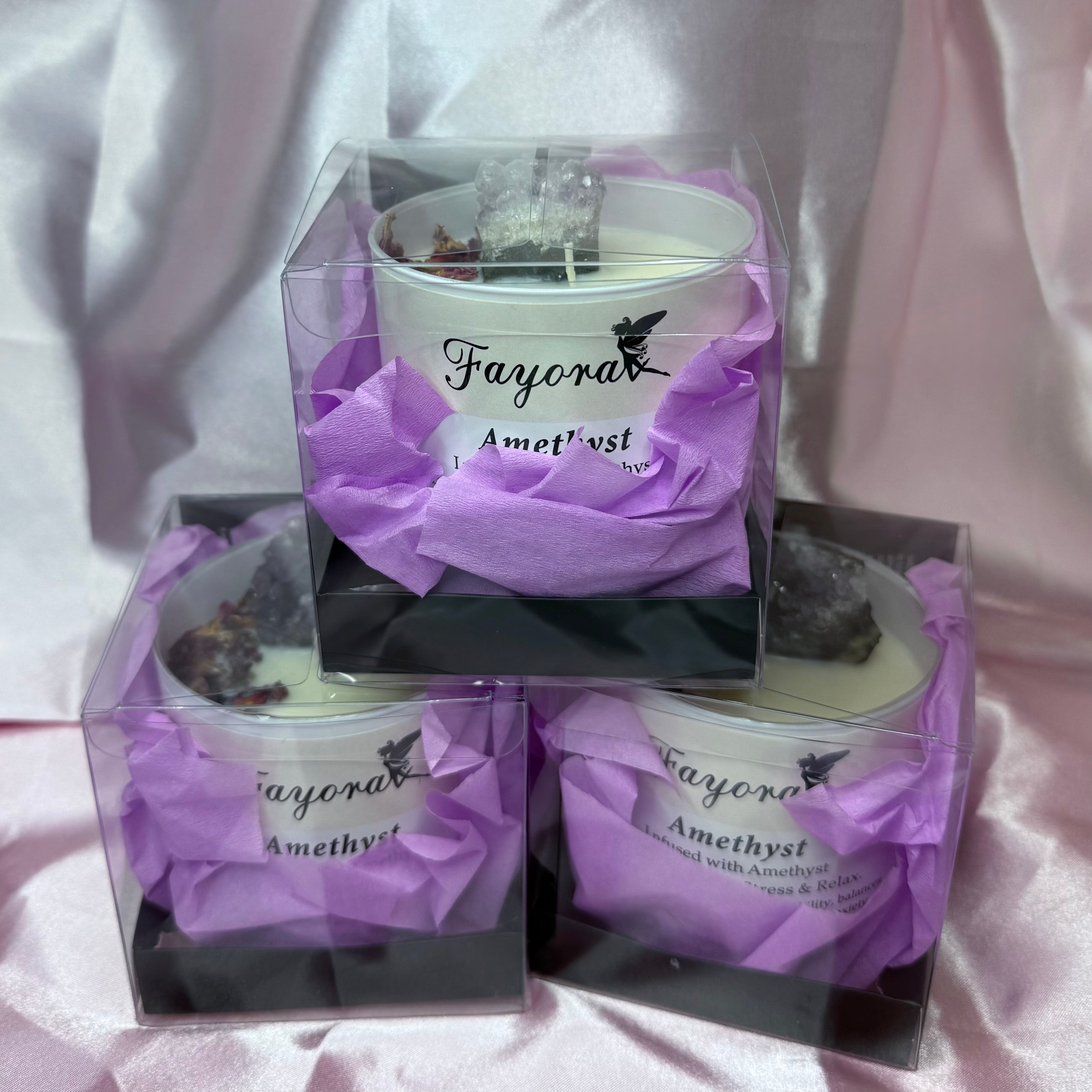 Amethyst Mini Candle
