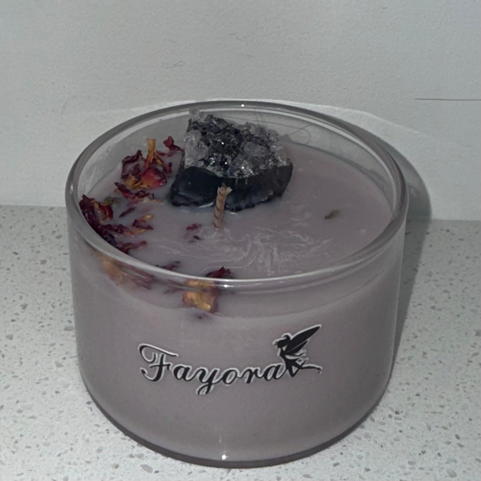 Amethyst Candle